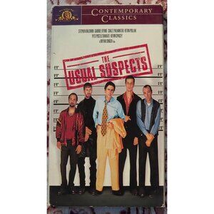 The Usual Suspects (VHS, 1999) 1995 Bryan Singer Kevin Spacey Cult Classic